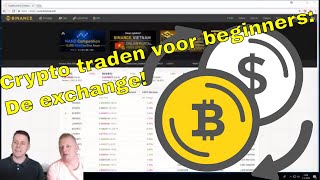 Crypto traden voor beginners 2 Uitleg exchange [upl. by Widera]