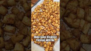 Easy oven roasted potatoes subscribe shorts food cooking vlog like fyp youtube recipe [upl. by Els107]