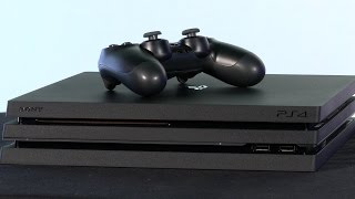 PS4 Pro im Unboxing und Größenvergleich [upl. by Sharpe631]