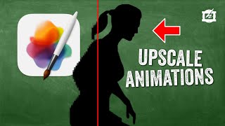 Upscale Your Animations Using Pixelmator Pro [upl. by Noswal]