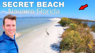 Hidden Gem Secret Beach in Navarre Florida Navarre Beach Must See [upl. by Shaylyn]