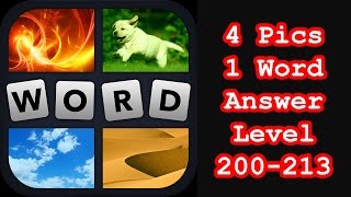 4 Pics 1 Word  Level 200213  Find 3 things you find in the sea  Answers Walkthrough [upl. by Lamond743]