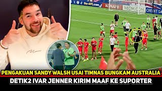 SELURUH PEMAIN SENIOR KAGUM Sandy Walsh kawan Timnas U23 lolosAksi Ivar Jenner bikin terharu [upl. by Windham904]