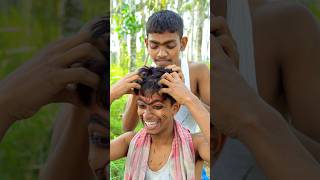 Puffed Rice Pakora Cooking With Two Crazy Boys  Funny Mad Story  Short Entertaining Story [upl. by Silva]