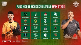 PUBG MOBILE MOROCCAN LEAGUE  PMML  MAIN STAGE  WEEK 03  DAY 02 [upl. by Yelsa]