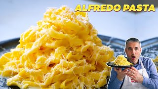 How to Make FETTUCCINE ALFREDO Like an Italian [upl. by Atsyrk]