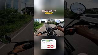 HIMALAYAN 411 Mileage Test😱 [upl. by Ennayelhsa368]