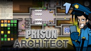 Prison Architect  1  Här ska byggas fängelse [upl. by Hakkeber]