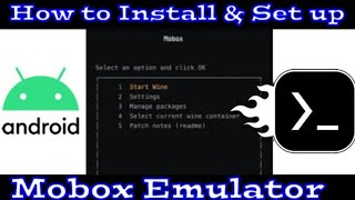 Mobox Emulators To Run WindowsPC Games on Your Mobile Phones 2024 [upl. by Nnadroj]