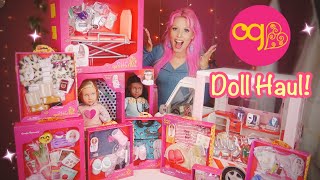 MASSIVE DOLL HAUL New Our Generation Dolls amp Playsets [upl. by Nuahsel14]