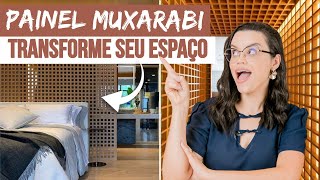 PAINEL MUXARABI UMA SUPER IDEIA PARA DECORAR SUA CASA  Mariana Cabral [upl. by Cassady203]