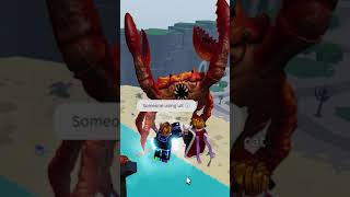 every server im in the crab has it out for me 😭😭TSB [upl. by Ruon42]