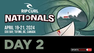 SURF CANADA 2024 RIP CURL NATIONALS 🏄 DAY 2 APRIL 20 2024 [upl. by Lebasile75]