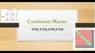 TPRFPRFNRTNR Confusion Matrix [upl. by Eanahc220]