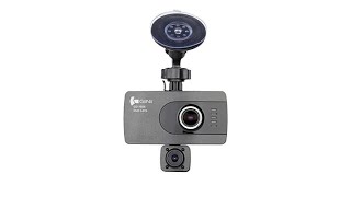 Giinii 1080p Full HD DualLens Dash Cam with 16GB microSD [upl. by Rehpotsihrc]