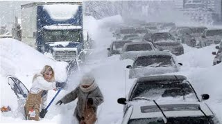 Snowstorm in America Millions Trapped Record breaking Snow  Winter Storm begin [upl. by Adelice716]