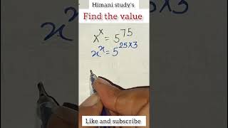 find the value find value basiccalculation himani study trending ytshorts [upl. by Aivatan]