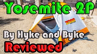 Hyke and Byke Yosemite 2P Backpacking Tent  Reviewed [upl. by Anne-Corinne579]