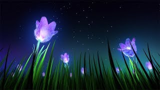 Relaxing Sleep Music and Night Nature Sounds Soft Crickets Beautiful Piano Fall Asleep Fast [upl. by Green]