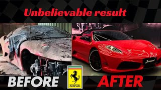 Restoring a Damaged Ferrari Car After Years of NeglectWatch To The End [upl. by Herc]