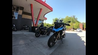 FIRST RIDE BMW R1250GS vs S1000XR [upl. by Nivad]