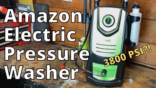 Suyncll 3800 InDepth Test and Review  The Most Powerful Electric Pressure Washer on Amazon [upl. by Lienhard]