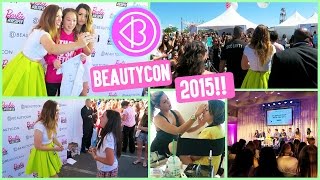 BEAUTYCON LA 2015 ALISHA GOES TO BEAUTYCON [upl. by Annid]