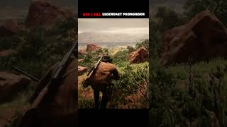 Rdr 2 Kill Legendary Pronghorn short viralshorts games rdr2 arthurmorgan gtagames viralpcgame [upl. by Airenahs]