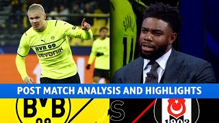 Dortmund vs Beşiktaş Post Match Analysis amp Highlights  CBS Sports Golazo [upl. by Berhley]