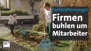 Fachkräftemangel Wie Unternehmen um Mitarbeiter buhlen  mehrwert  BR24 [upl. by Nizam]