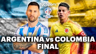 EN VIVO 🔴 ARGENTINA BICAMPEÓN DE AMÉRICA LOS FESTEJOS DE LA HINCHADA [upl. by Malinde]