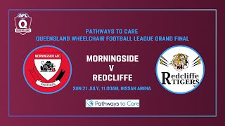 Pathways to Care QLD Wheelchair Football League Grand Final  Morningside v Redcliffe [upl. by Ingelbert222]