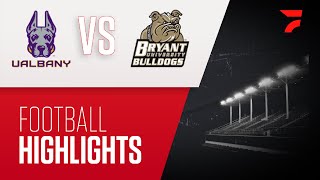 Highlights UAlbany vs Bryant  2024 CAA Football [upl. by Adnahsat]