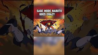 Sage mode Naruto is so tough 🔥 naruto sagemode anime [upl. by Rosaline]