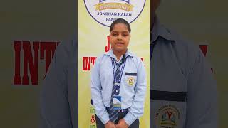 Noor student of grade 7th sun village Jondhan kalan JAY INTERNATIONAL SCHOOL [upl. by Marcell]