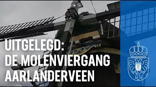 Uitgelegd Hoe werkt de molenviergang te Aarlanderveen [upl. by Lleder203]