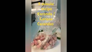 Five minute recipe Spicy चटपटी चटनीKarondaCarissa carandas recipe youtube shortstreanding [upl. by Molly333]