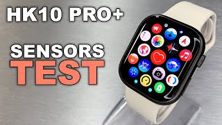 HK10 Pro Plus SmartWatch FULL SENSORS TEST🔥Amoled1GB ROMLocal MusicTWS  ASMR [upl. by Hedi]