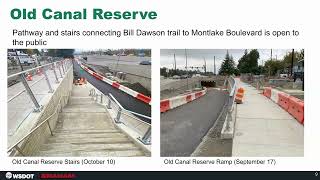 SR 520 Montlake Project November 2024 construction update [upl. by Manolo]