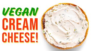 Easy Vegan CREAM CHEESE [upl. by Iruy]