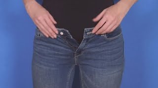 How to Easily Increase the Waist Size of Jeans  Craft Ideas with Rick [upl. by Avis588]