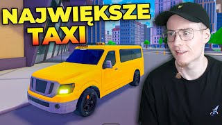 TEN SAMOCHÓD TAXI POMIEŚCI NAJWIĘCEJ LUDZI  Hogaty w Roblox  Taxi Boss [upl. by Ocirrej279]