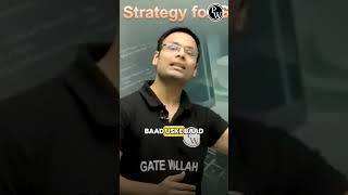 GATE Exam Se Pahle Marks Ki Chinta Mat Karo gatepreparationstrategy gate2025 [upl. by Ahsiuqel]