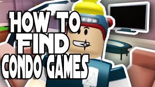 The New Secret way to find Roblox Condo Games [upl. by Mena401]