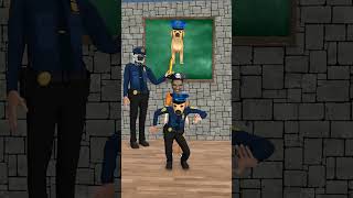 Police dog Vs thief Who do you like moreshorts [upl. by Oeram114]