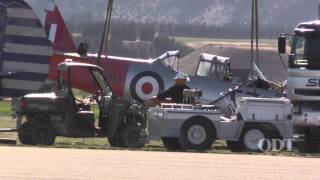 Wartime plane in crash at Wanaka [upl. by Grange]