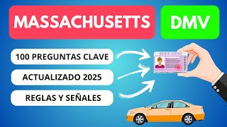 100 Preguntas Clave para Pasar el Examen de Manejo de Massachusetts [upl. by Welch]