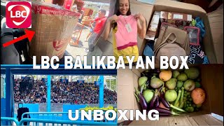 LBC BALIKBAYAN BOX FROM UK 🇬🇧  UNBOXING [upl. by Einhpets]