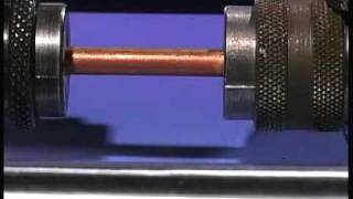 Tensile test on annealed copper [upl. by Anailuj]