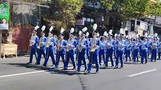 Las Piñas Town Fiesta2024 Marching Band Parade United Musicians Band of Muntinlupa City [upl. by Jessalyn284]